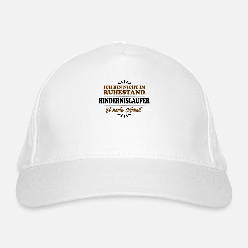 Retraite Retraité Course d’obstacles retraité Casquette classique bio