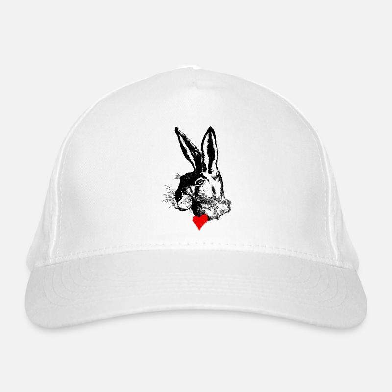 Design de lapin élégant – Lapin de Pâques Casquette classique bio