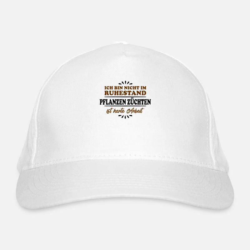 Pensionné Retraité Sélectionneur de plantes Casquette classique bio