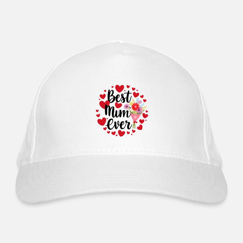Beste Mama für immer - zum Muttertag Geschenk Bio-Baseballkappe