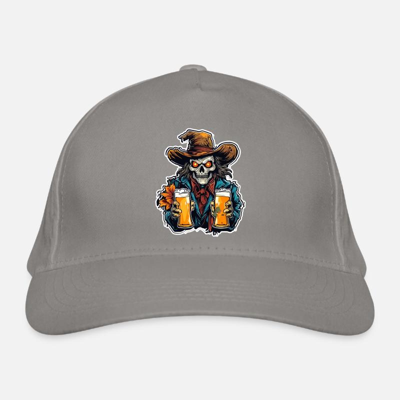 Scarecrow / Harvest Worker / Corn Field / Field Organic Baseball Cap
