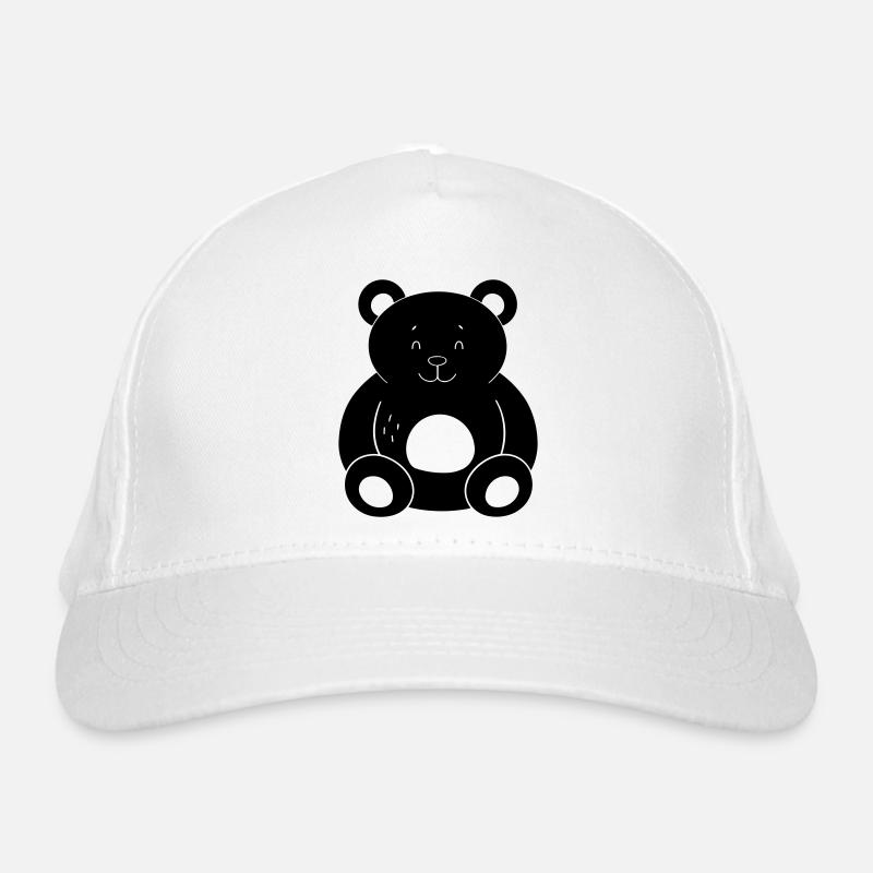 Teddybär Bio-Baseballkappe