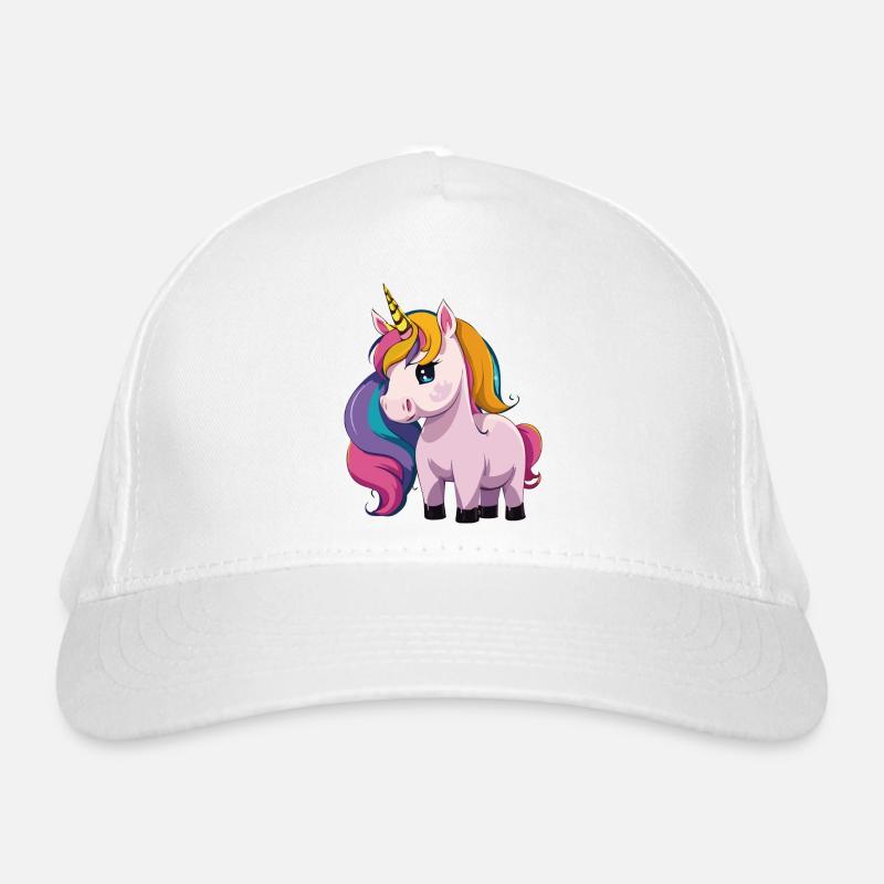 einhorn Bio-Baseballkappe