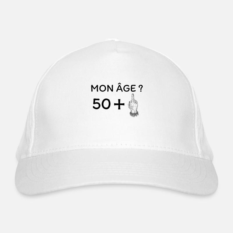 mon âge 51 Casquette classique bio