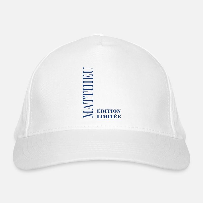 Matthieu Casquette classique bio