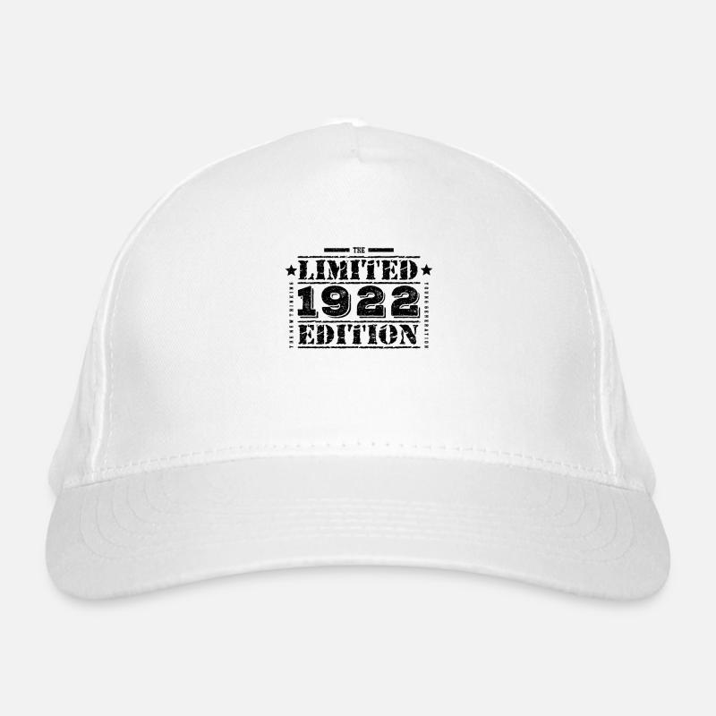 1922 édition limitée anniversaire Casquette classique bio