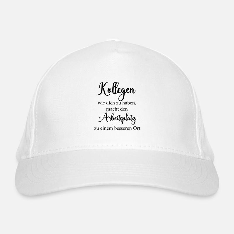 Arbeitskollegen Kollegen Kollegin Spruch Geschenk Bio-Baseballkappe