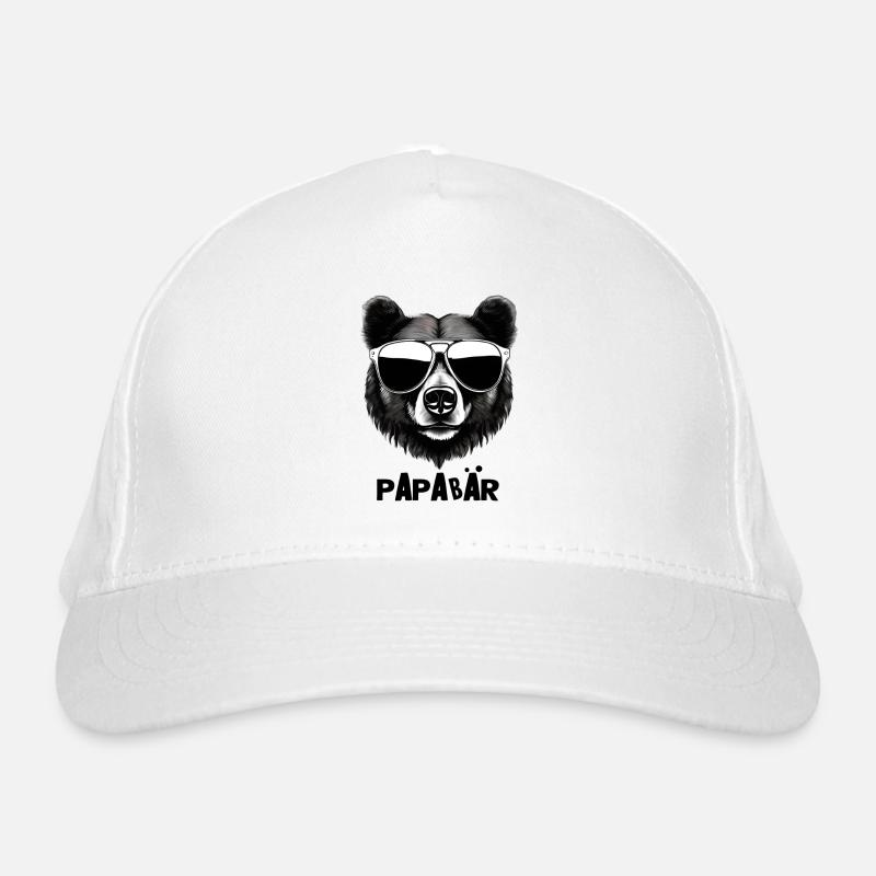 Papa – L’ours le plus cool de la région Casquette classique bio