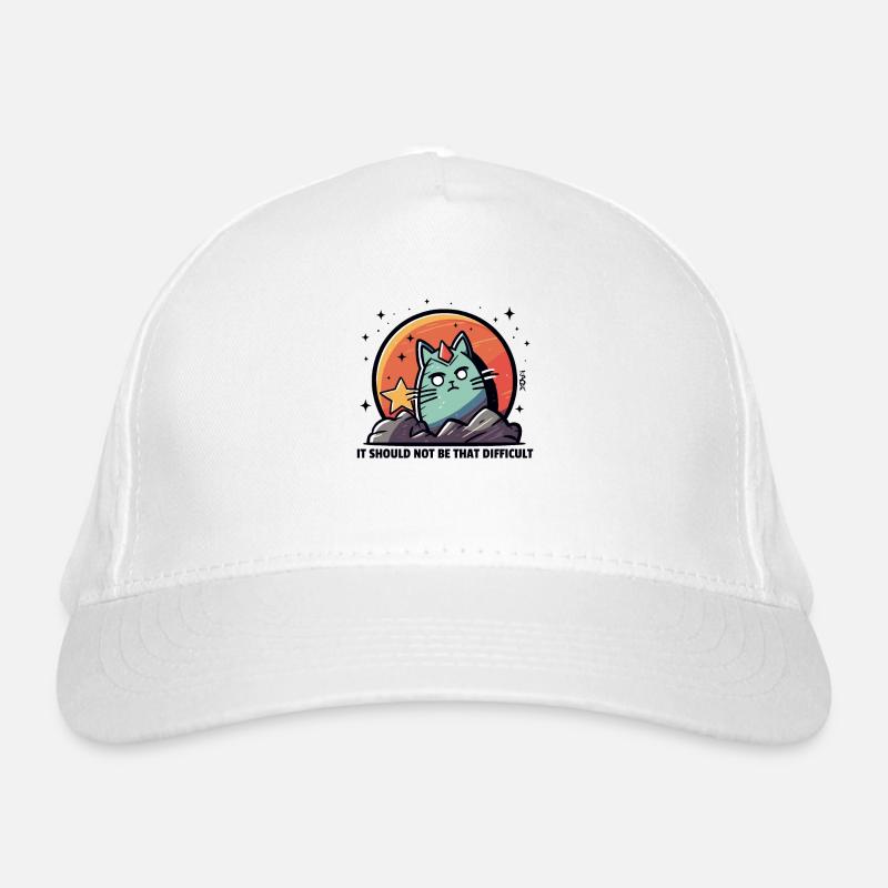 Ça ne devrait pas être si difficile : Chat envoûtant Casquette classique bio
