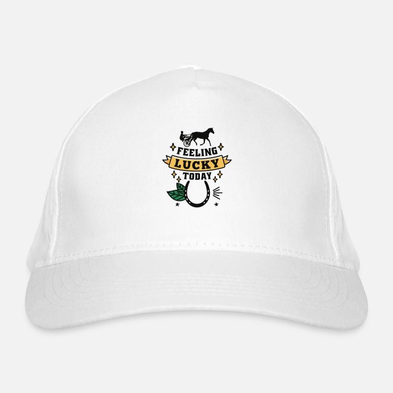 Cheval de course au trot Cheval de course au trot Chevaux de paris Casquette classique bio