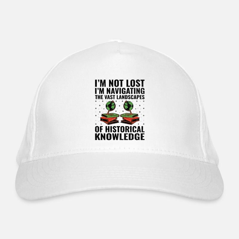 Professeur d’histoire Dictons drôles d’enseignants historiques Casquette classique bio