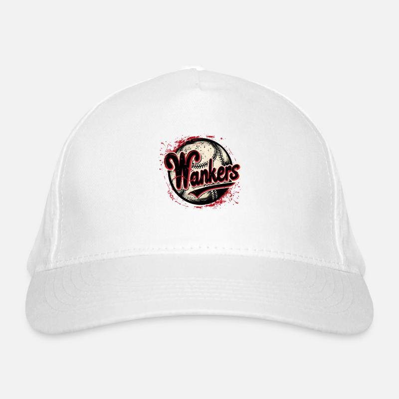 Wankers, parodie d’équipe de baseball Casquette classique bio