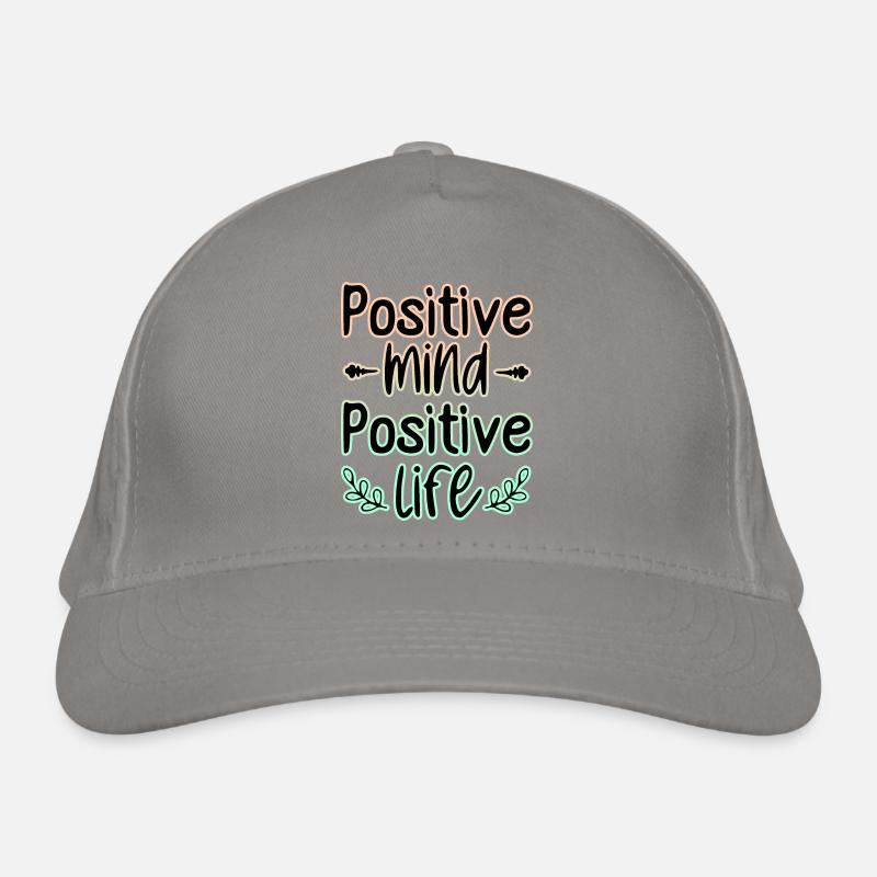 Mentalité Positif 🍀 Casquette classique bio
