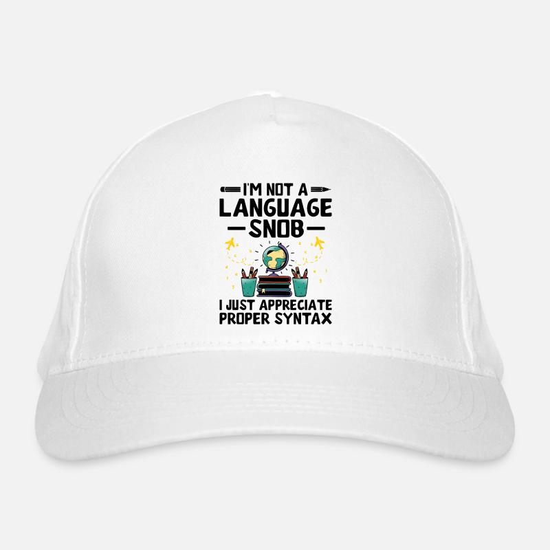 Foreign Language Teacher School Languages Teachers Organic Baseball Cap