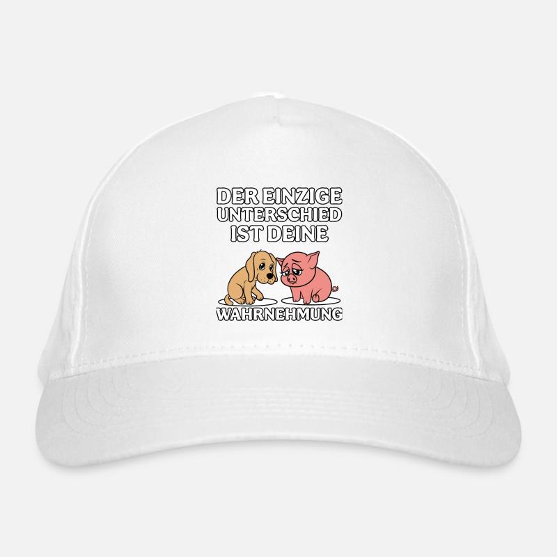Perception Végétalien Casquette classique bio