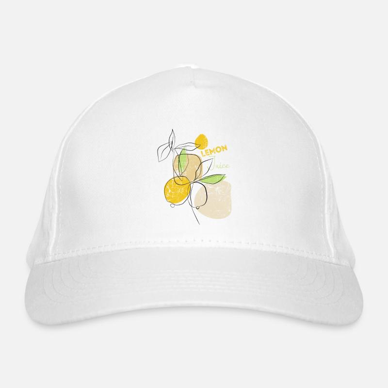 Lemon Lemon Juice - Expressionist - Art Organic Baseball Cap