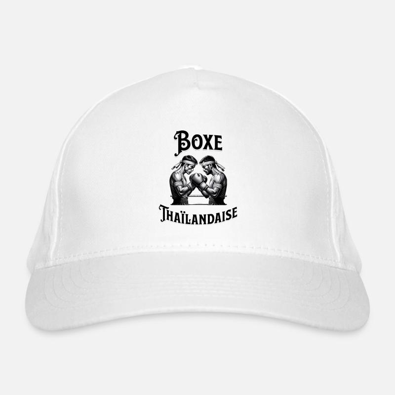 BOXE Thaïlandaise, cadeau pour boxeur et boxeuse Casquette classique bio