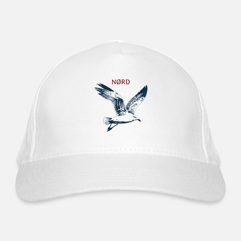 Nord Möwe Bio-Baseballkappe