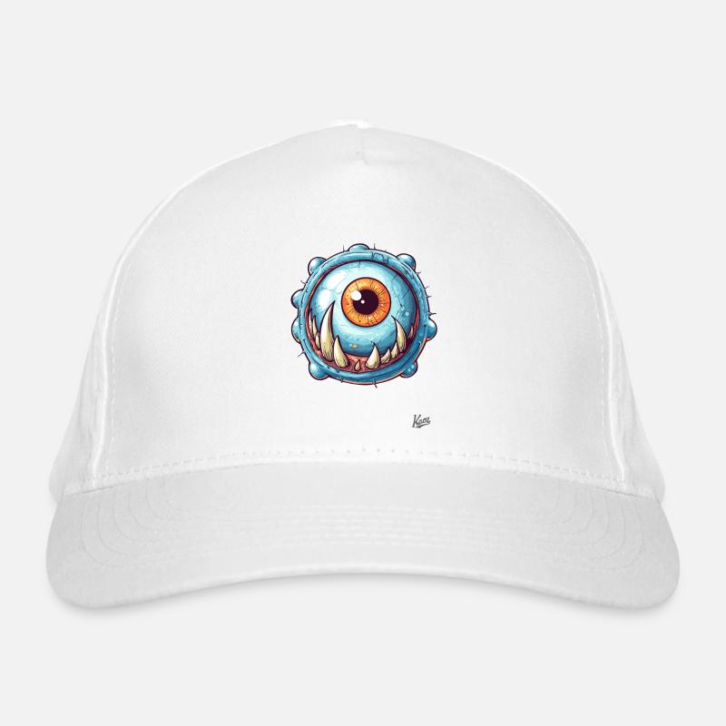 Le monstre aux grands yeux bleus Casquette classique bio