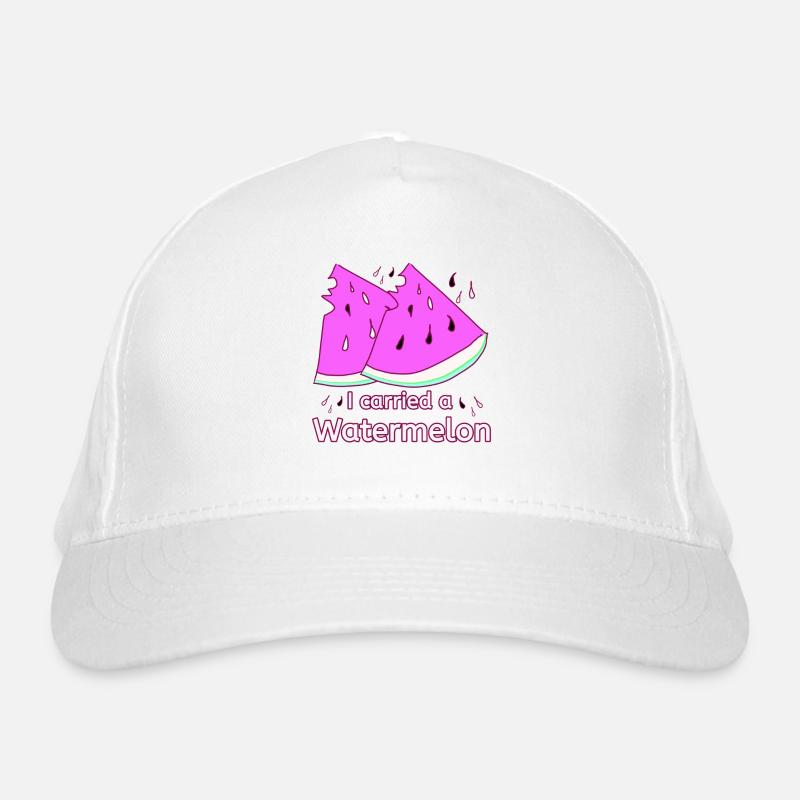 J’ai porté une pastèque Casquette classique bio