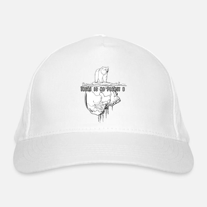 Polar bear // Climate change // Illustration Organic Baseball Cap