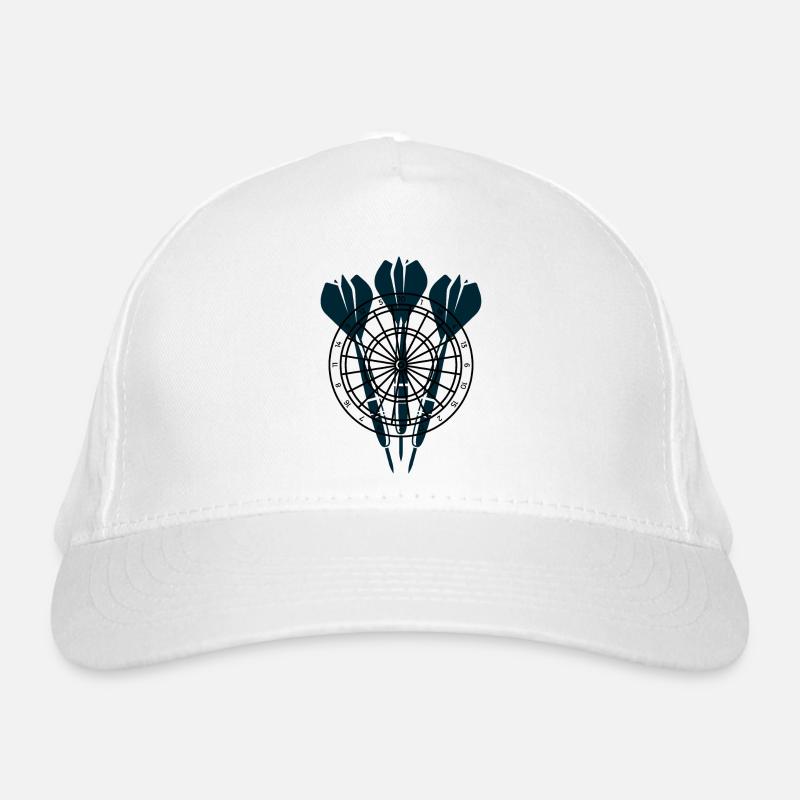 Trois flèches devant la cible Casquette classique bio