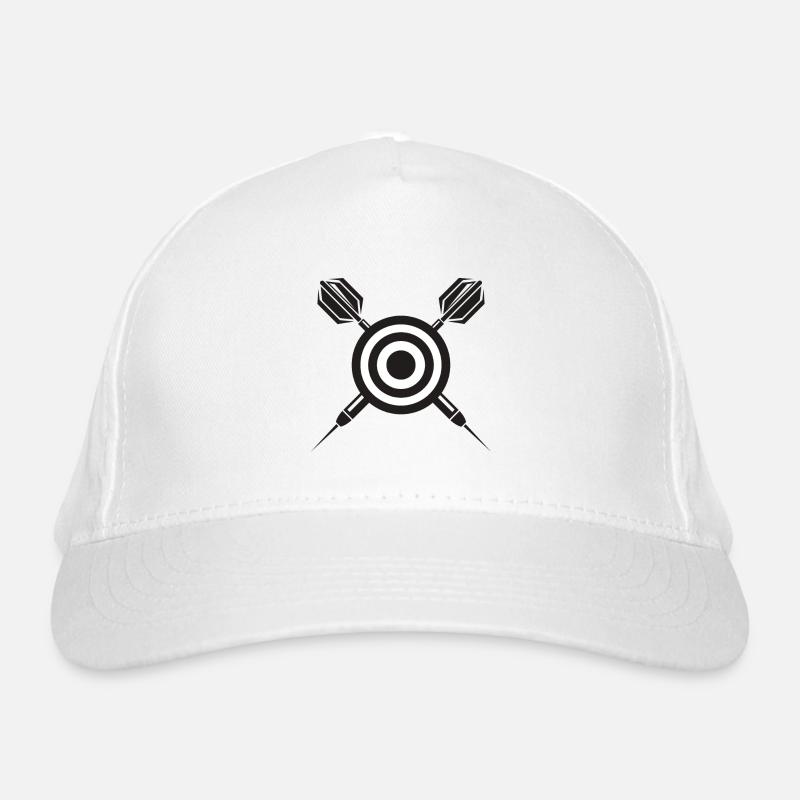 Cible en cible avec des flèches Casquette classique bio