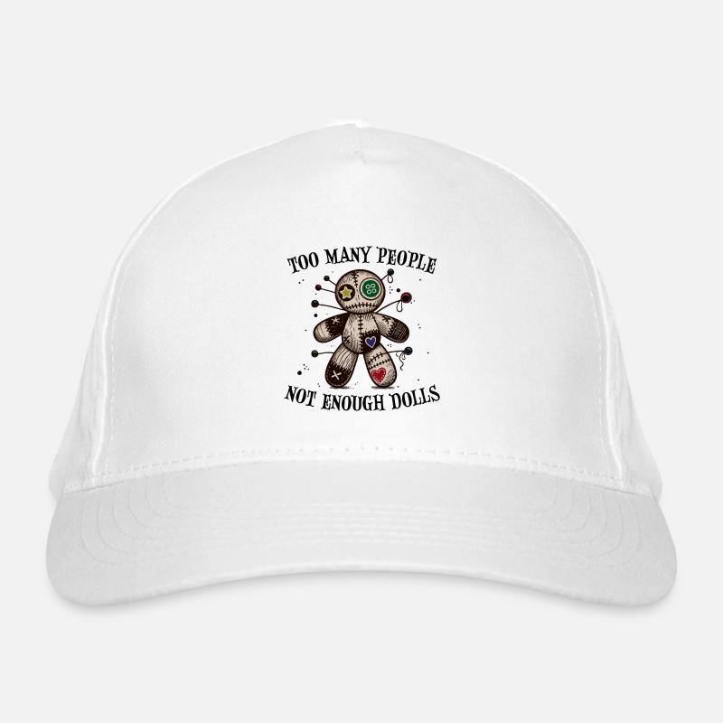 Trop de gens, pas assez de poupées Casquette classique bio