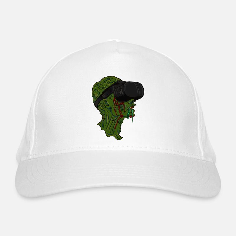 Virtual Reality Zombie Organic Baseball Cap