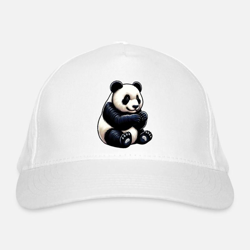 Panda Bio-Baseballkappe