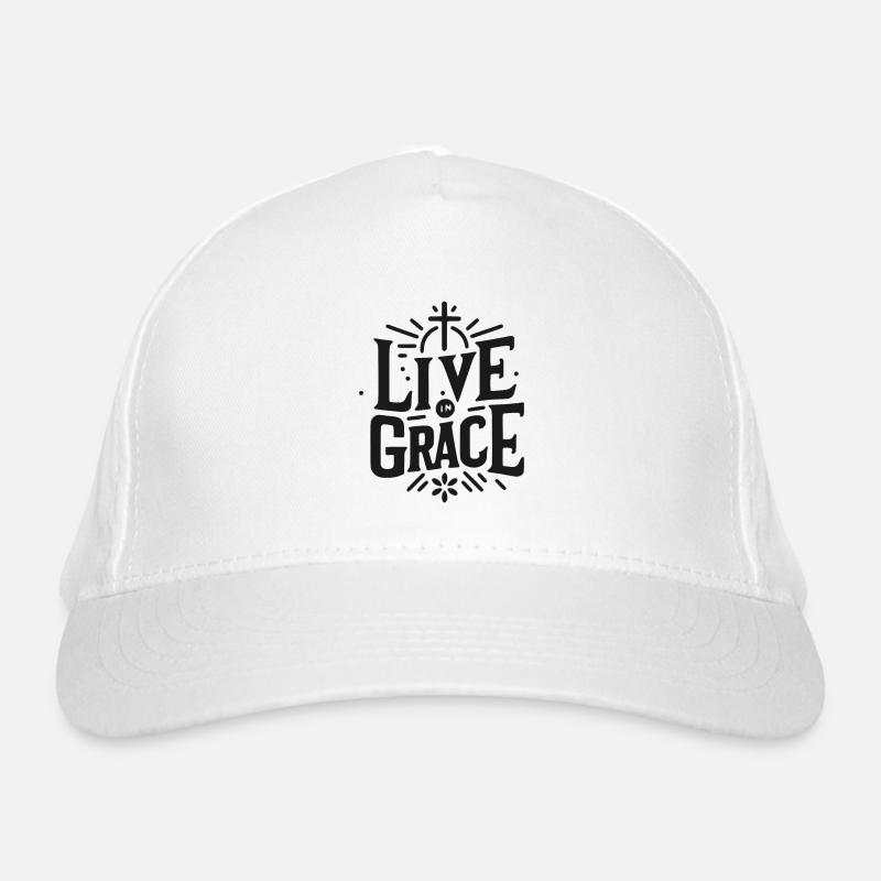 Live in Grace Organic Baseball Cap