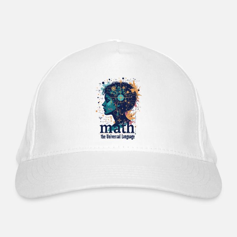 MATHÉMATIQUES Casquette classique bio