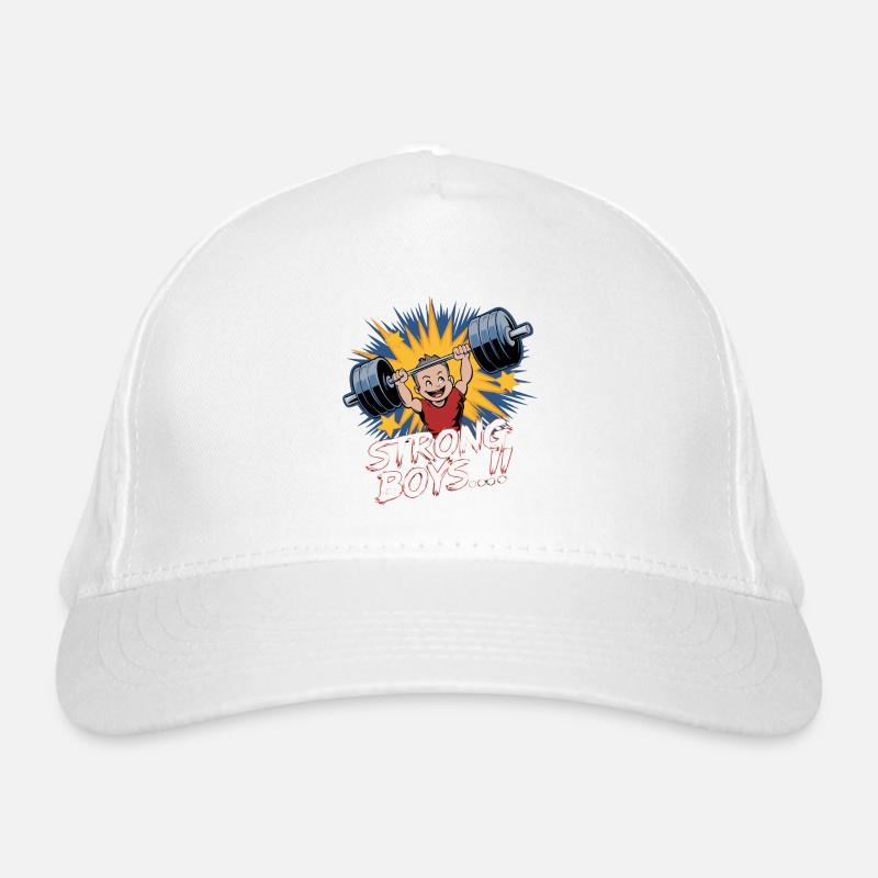 STRONG BOYS Organic Baseball Cap