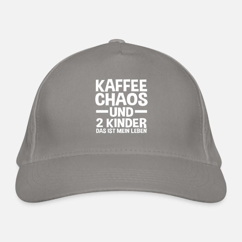 Mama Von 2 Kindern Bio-Baseballkappe