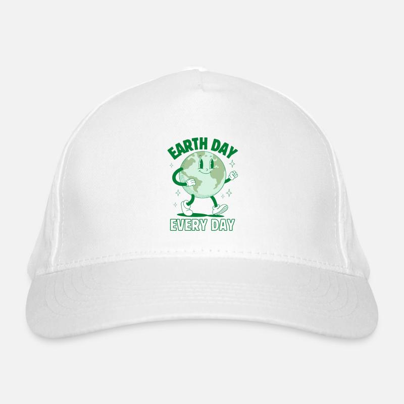 Earth Day Every Day Organic Baseball Cap