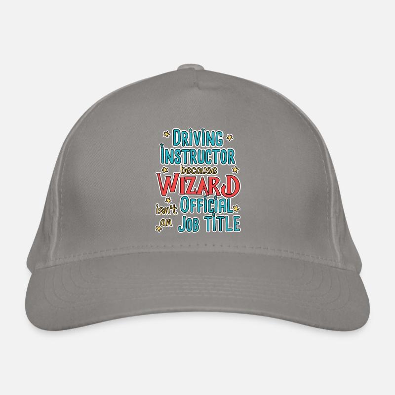 Driving Instructor Wizard Driving School Organic Baseball Cap