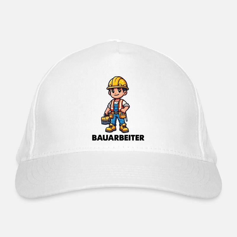 Bauarbeiter Bio-Baseballkappe
