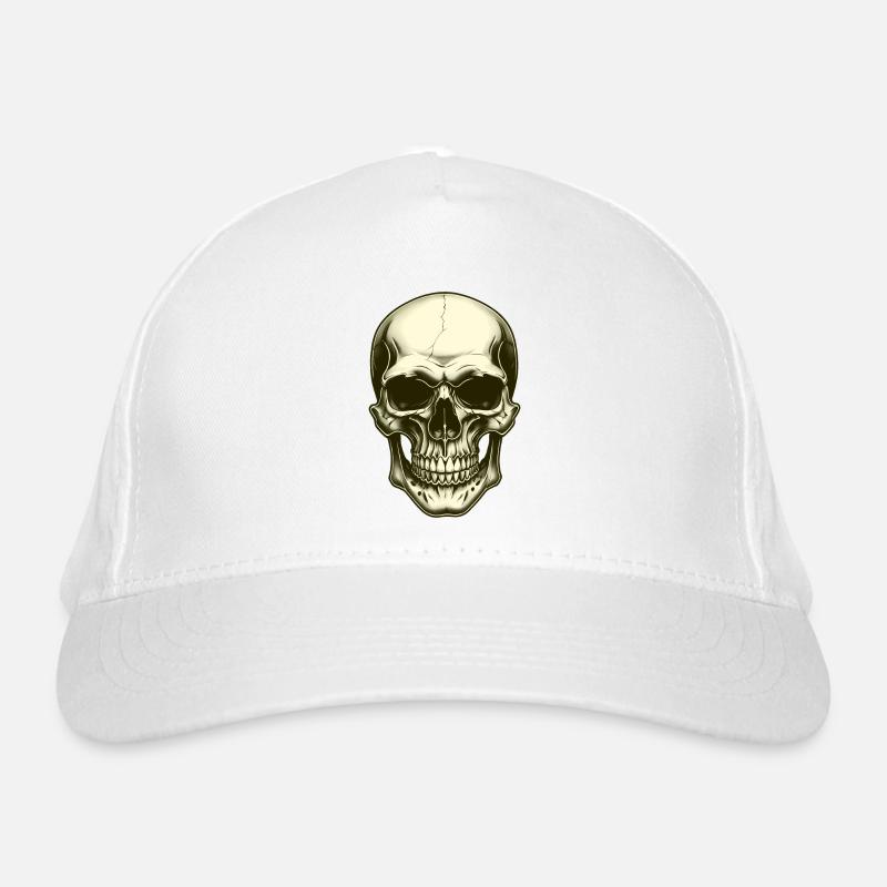 Crâne tête de mort Casquette classique bio