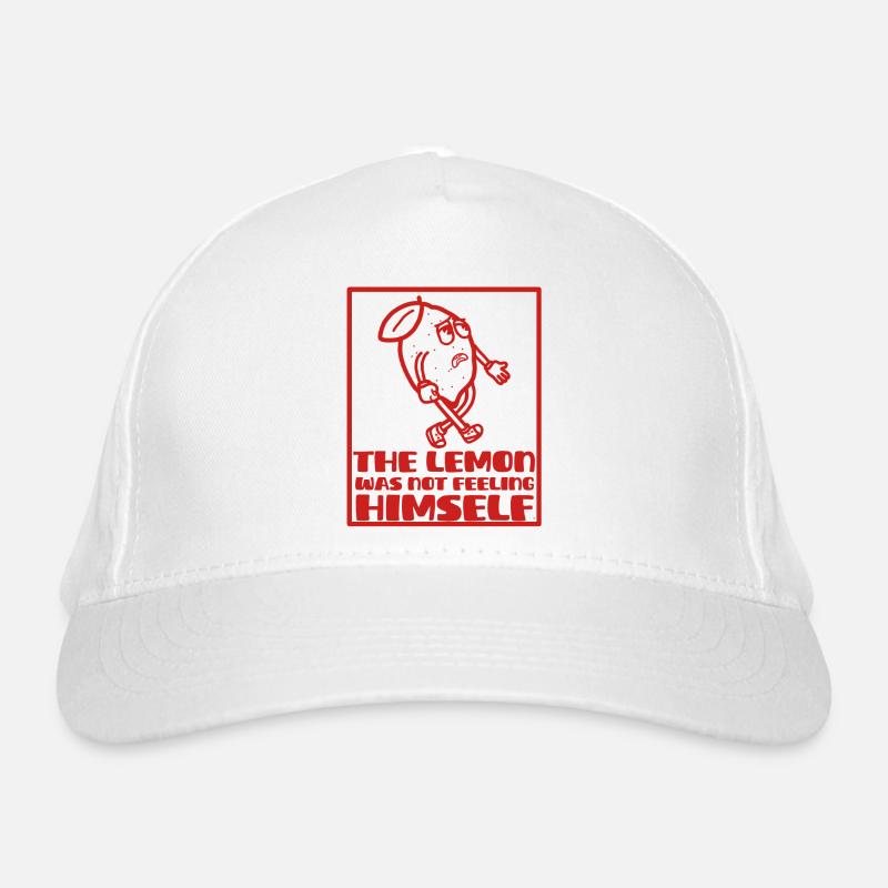 Feel like a cartoon lemon Organic Baseball Cap