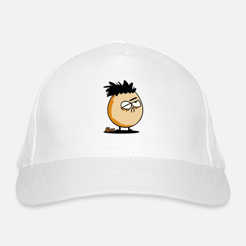 Suspicious Punk Egg Organic Baseball Cap