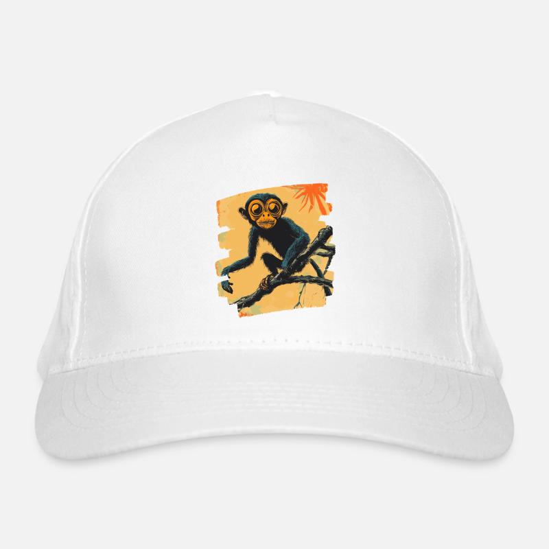 Monkey Organic Baseball Cap