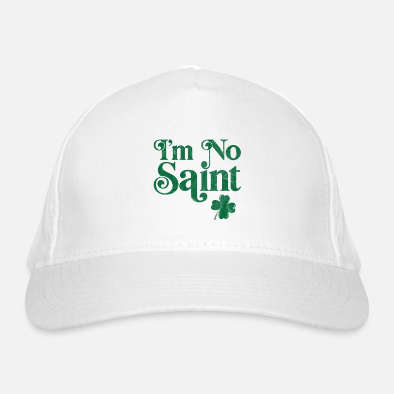Ich bin kein Heiliger Bio-Baseballkappe