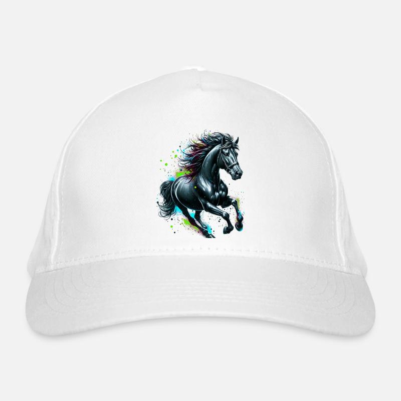 Horse Organic Baseball Cap