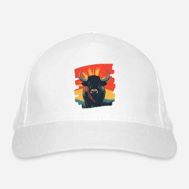 Büffel Bio-Baseballkappe