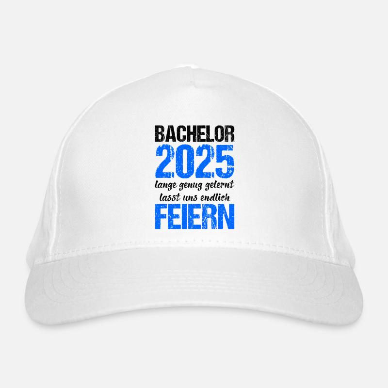 Bachelor 2025 Assez appris Cadeau Etudiant Uni Casquette classique bio
