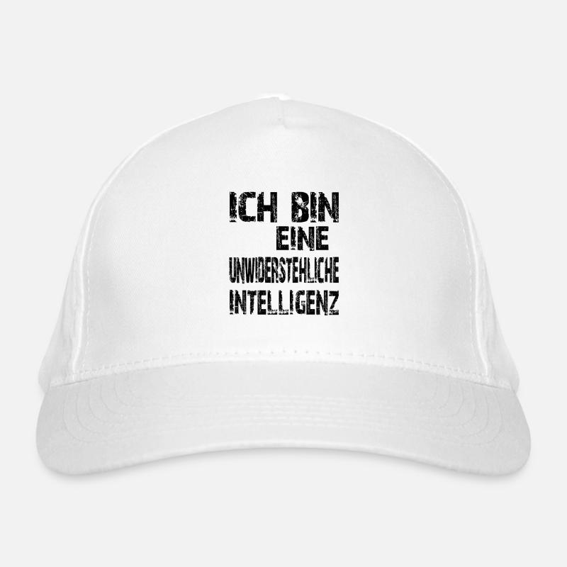 KI Spruch eine unwiderstehliche Intelligenz Bio-Baseballkappe