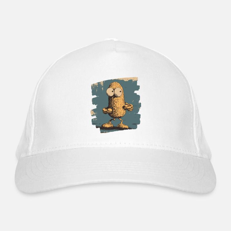 Erdnuss Bio-Baseballkappe