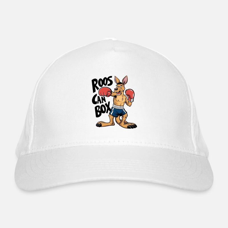 Kangaroo Boxing : Roos Can Box Casquette classique bio