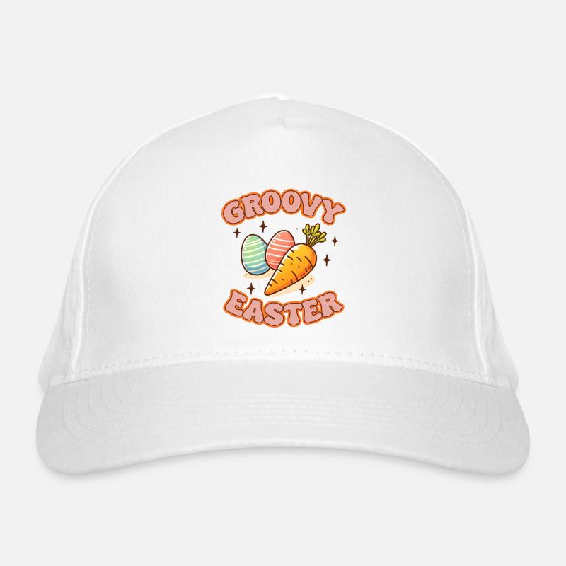 Groovy Easter Bio-Baseballkappe