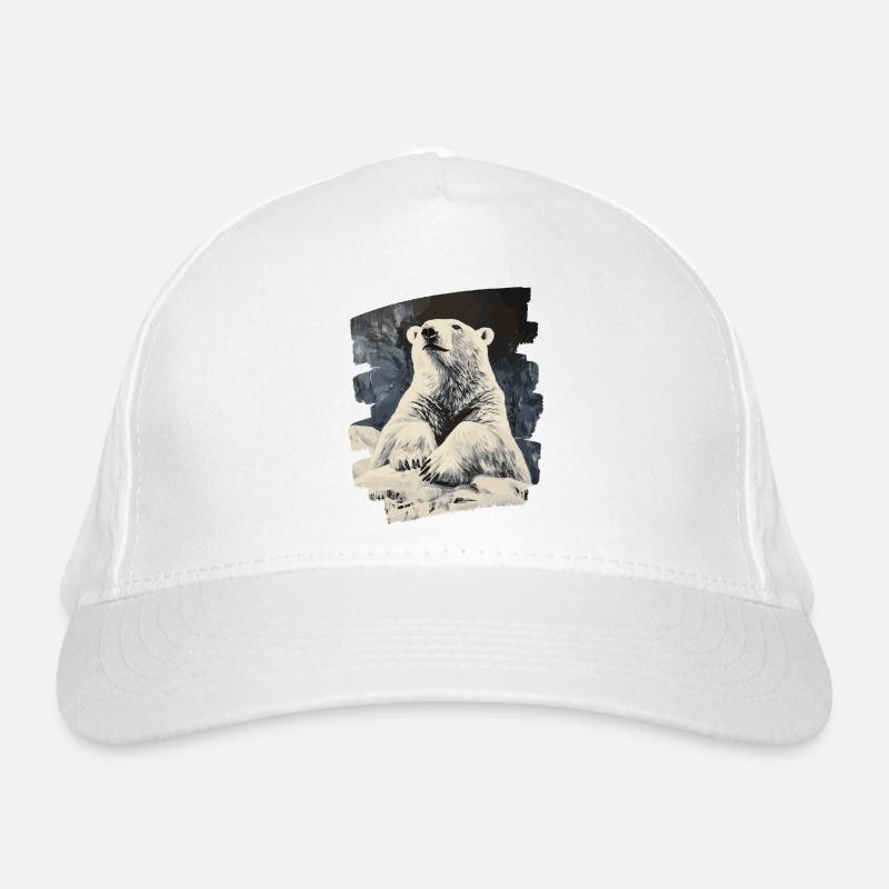 Eisbär Bio-Baseballkappe